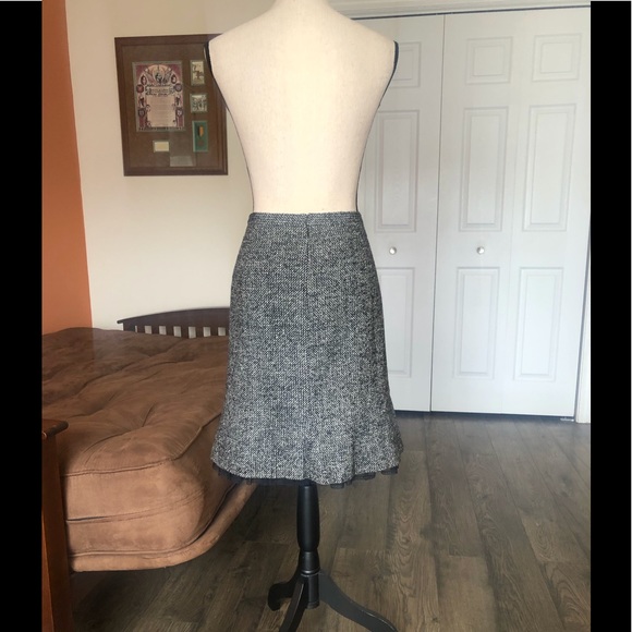 VINTAGE NEIMAN MARCUS variegated wool blend skirt - Picture 8 of 9
